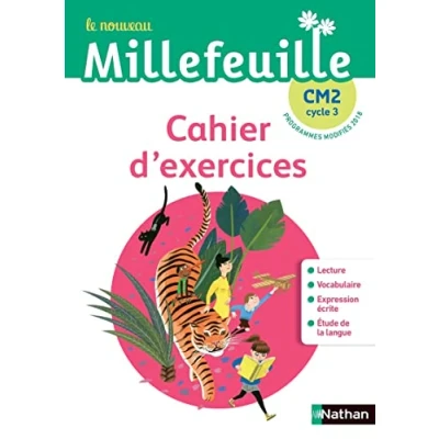 Afbeelding van LE NOUVEAU MILLE FEUILLES CM2 CAHIER D&#039;EXERCICES