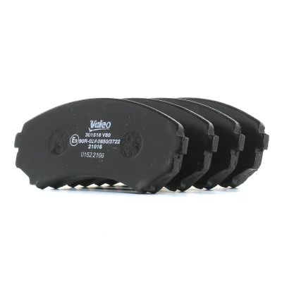 Afbeelding van VALEO 301518 Remblokkenset FIRST Vooras Excl. slijtage waarschuwingscontact Zonder anti kreukplaat MITSUBISHI: Grandis, PAJERO 4, 3