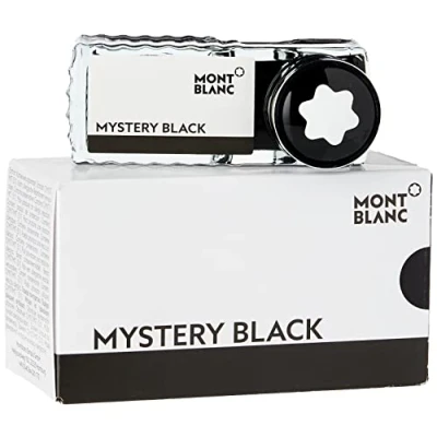 Afbeelding van Montblanc 105190 Mystery Black inktfles, inkt voor vulpen, zwart, 60 ml