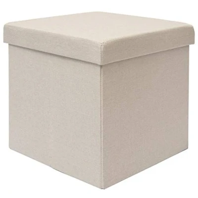 Afbeelding van Zitting kubus opvouwbaar 38x38x38x38cm Beige