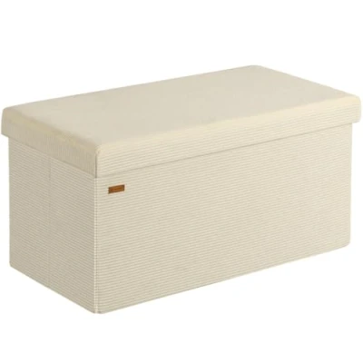 Afbeelding van Casaria Opbergbox Vouwbaar 76x38x38cm M Ripstof 100L Beige