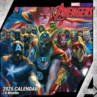 Afbeelding van Avengers 2025 kalender 30 x cm pyramid
