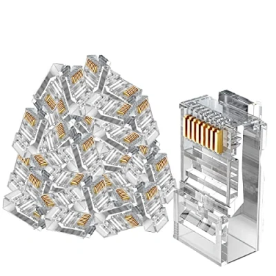 Afbeelding van Connector RJ45 Vention IDBR0 100 Zilverkleurig