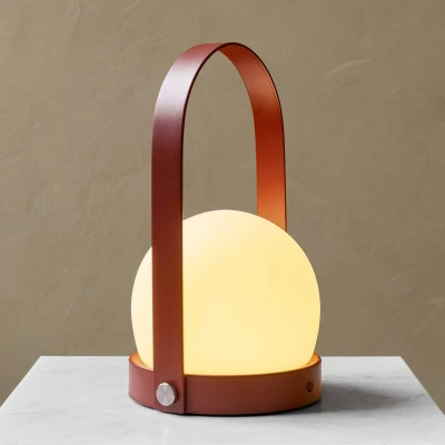 Afbeelding van Audo Carrie LED sfeerlamp met accu IP44, rood
