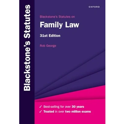 Afbeelding van Blackstone&#039;s Statute Series Statutes on Family Law