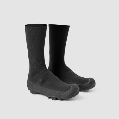 Afbeelding van Fietsoverschoenen Gripgrab Explorer Waterproof Gravel Knitted maat 36/38 Zwart