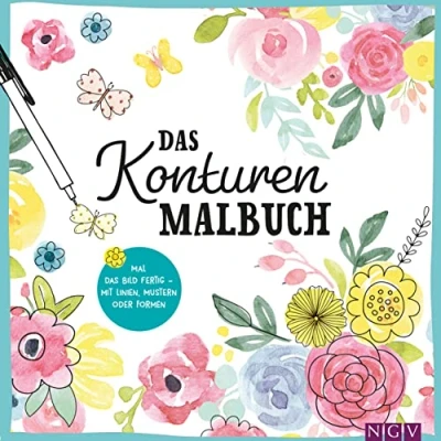 Afbeelding van Das Konturen Malbuch