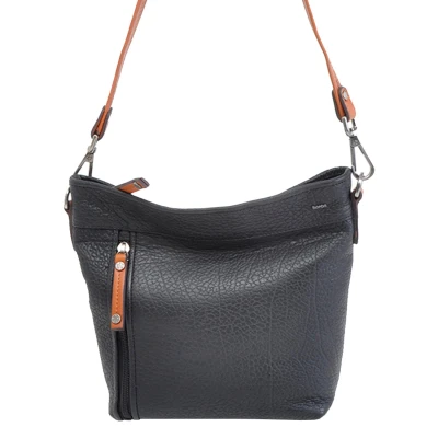 Afbeelding van Berba Chamonix Crossbody Shoulder Bag black Damestas