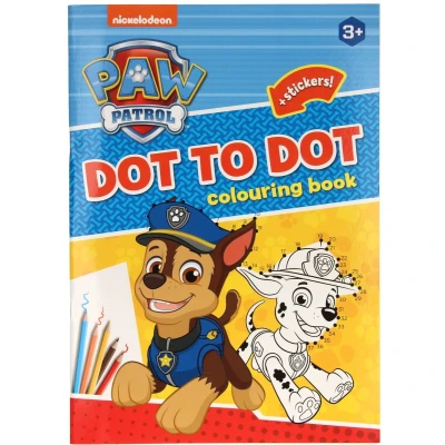 Afbeelding van Wins Holland Verbind de Punten Kleurboek PAW Patrol