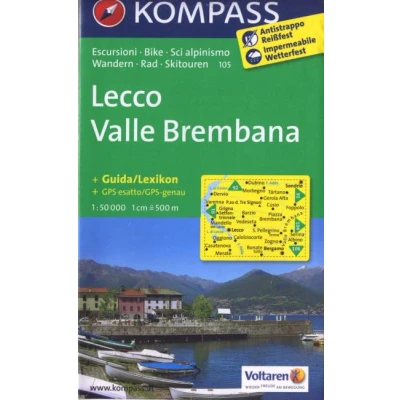 Afbeelding van Lecco / valle brembana 1 : 50 000