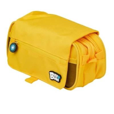 Afbeelding van Garfoplas, citroenboom, 23 cm, drievoudig met klep, Citroengras, Pennenetui 3 vakken