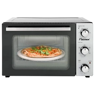 Afbeelding van Bestron Aov31ps Grillbakoven 31l Pizza Steen Draaispit Hete Lucht