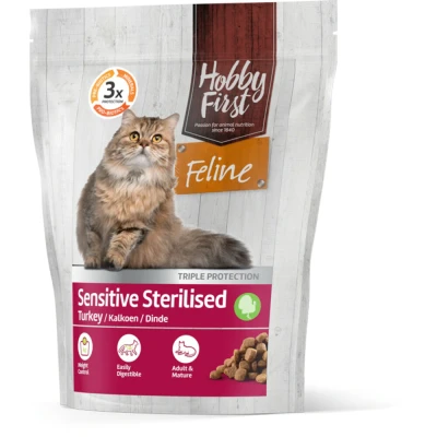 Afbeelding van Hobbyfirst Feline Sensitive Sterilised Kalkoen Kattenvoer 800 g