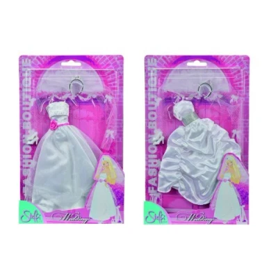 Afbeelding van Simba Steffi Love 105721167 trouwjurk, wit, 2 kleuren