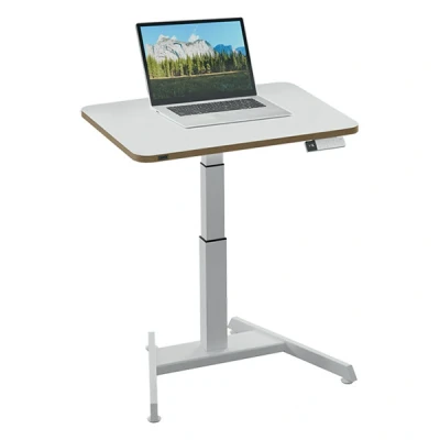 Image de Bureauélectrique réglable en hauteur Piètement blanc Leitz Ergo