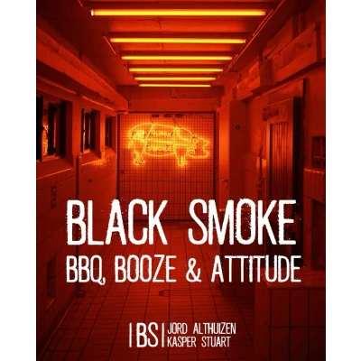 Afbeelding van Black Smoke BBQ Booze &amp; attitude Boek