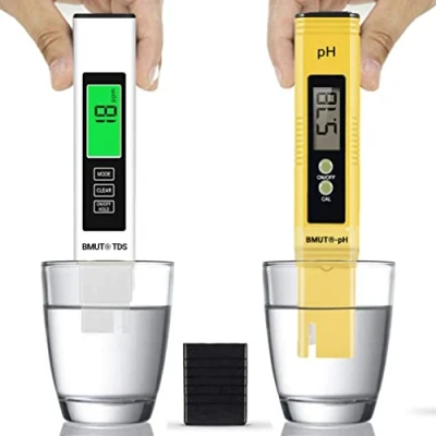 Afbeelding van 1 pH en x TDS 4 in m temperatuurmeter EC voor water, aquarium, vijver, drinkwater, digitaal zwembad