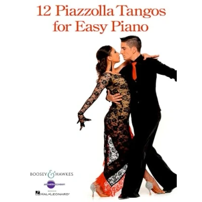Afbeelding van 12 Piazzolla Tangos for Easy Piano