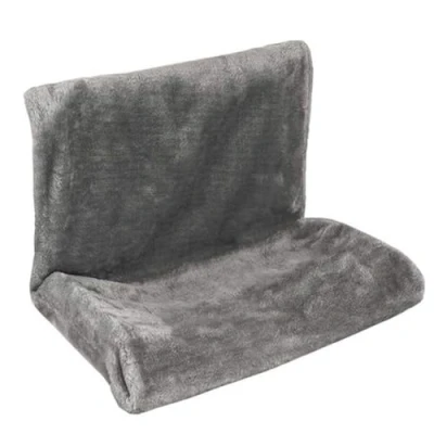Afbeelding van Kattenmand Radiator Grijs Tot 5 KG Hangende voor aan de Verwarming Kattenhangmat