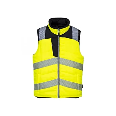 Afbeelding van PW3 Hoge zichtbaarheid Bodywarmer maat Large, YeBk