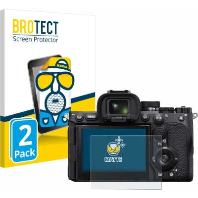 Afbeelding van BROTECT Screenprotector voor Sony Alpha 7R V / a7R Folie Beschermfolie matte (2 Stuks)
