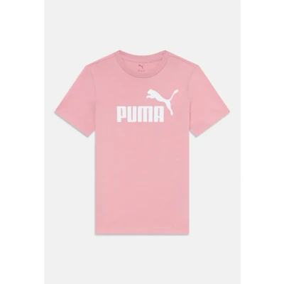 Afbeelding van Puma LOGO TEE Unisex Tshirt print voor kinderen, Maat: 140, Poised pink