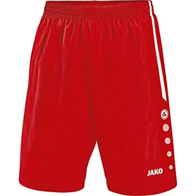 Afbeelding van Short Turin Zonder binnenslip Sportrood/wit / L