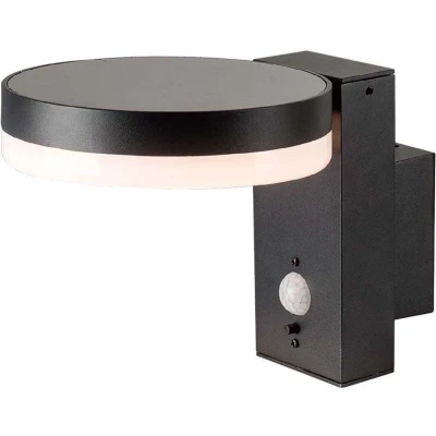 Afbeelding van V TAC VT 1147 23016 Wandlamp op zonne energie 5.5 W Warmwit Zwart