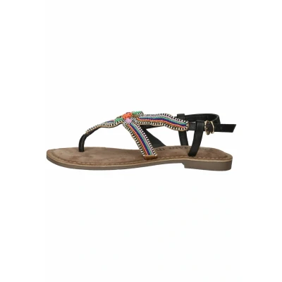 Afbeelding van Lazamani Zehensteg Teensandalen, Dames, Maat: 40, Multi