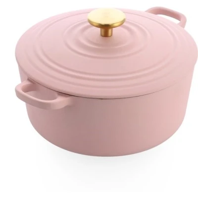 Afbeelding van Bourgogne braadpan 24cm/4.2L Blush pink