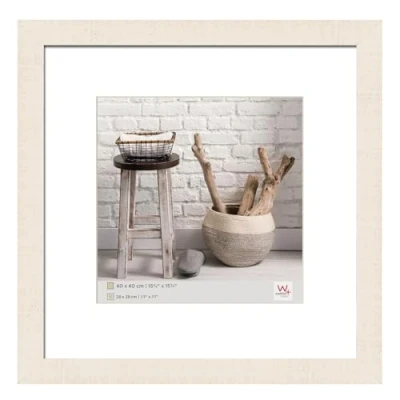 Image de walther design cadre photo blanc crème 40 x cm Home en bois HO440W