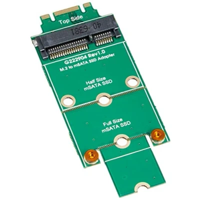 Afbeelding van M.2 naar mSATA converter