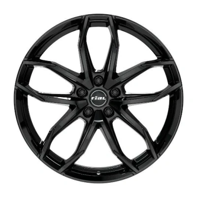Afbeelding van RIAL 5 gat 16duim 114.3mm lichtmetalen Velg Lucca zwart LUC65638B82 6