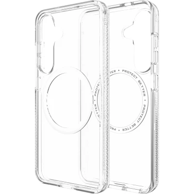 Afbeelding van ZAGG Hoesje Geschikt voor Samsung Galaxy S25 Crystal Palace Snap MagSafe Transparant