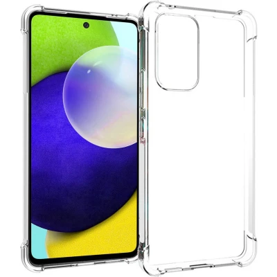 Afbeelding van iMoshion hoesje Geschikt voor Samsung Galaxy A53 Siliconen Design Transparant / Splatter Black