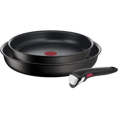 Afbeelding van Tefal Ingenio Eco Resist 3 delig (koekenpan 22/26 cm + handgreep) inductie