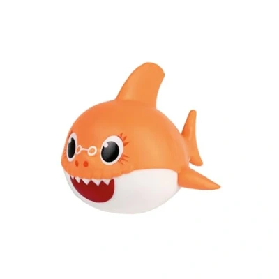 Afbeelding van Oma Shark / Grandma Baby Speelfiguurtje Badspeeltje 7 cm kunststof Comansi