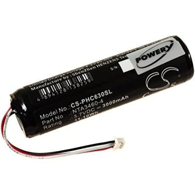 Afbeelding van Powery Batterij voor Philips Type NTA3460 4, 3,7 V, Li ION [Batterij Babyfoon]