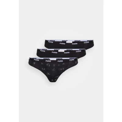 Afbeelding van PUMA Strings (3 Pack) voor Dames, Zwart, Maat S