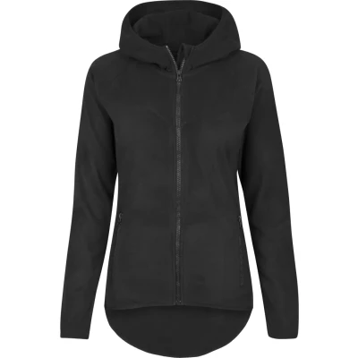 Afbeelding van Urban Classics Ladies Polar Fleece ZIP Hoody Fleecejas, Dames, Maat: Large, Black