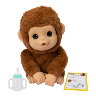 Image de Peluche interactive Little Live Pets Mon Bébé Singe