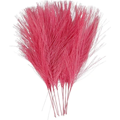 Afbeelding van Creotime Kunstveren 15 X 8 Cm Polyester Roze 10 Stuks