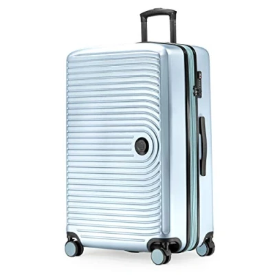 Afbeelding van HAUPTSTADTKOFFER MITTE hard shell Koffer Trolley, Ingecheckte bagage uitbreidbaar, TSA, 77 cm, 130 L, Pool blue