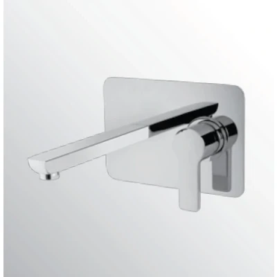 Afbeelding van Huber Soft inbouw wastafelkraan chroom SF.002510.21