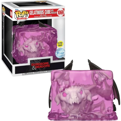 Afbeelding van Beeldje Funko Pop Deluxe Gelatineuze Kubus met Dracolich Dungeons and Dragons