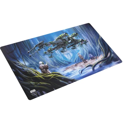 Afbeelding van Gamegenic, Star Wars Unlimited Game Mat Dagobah Taille: 61x35cm, Epaisseur: 2mm