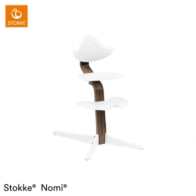 Afbeelding van Stokke® Nomi® Stoel Walnut/White