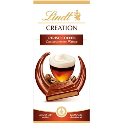 Afbeelding van Lindt Irish Coffee CREATION Tablet Alcohol melkchocolade, 150 g