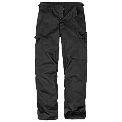 Afbeelding van bw online shop Rangerbroek voor heren, legerbroek, veldbroek, Zwart, 3XL