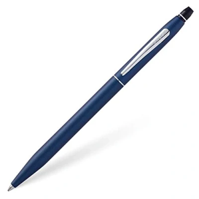Afbeelding van Cross Click Nachtblauw balpen (zwart, blauw, chroom, intrekbare balpen, middelgroot, rond, metaal)